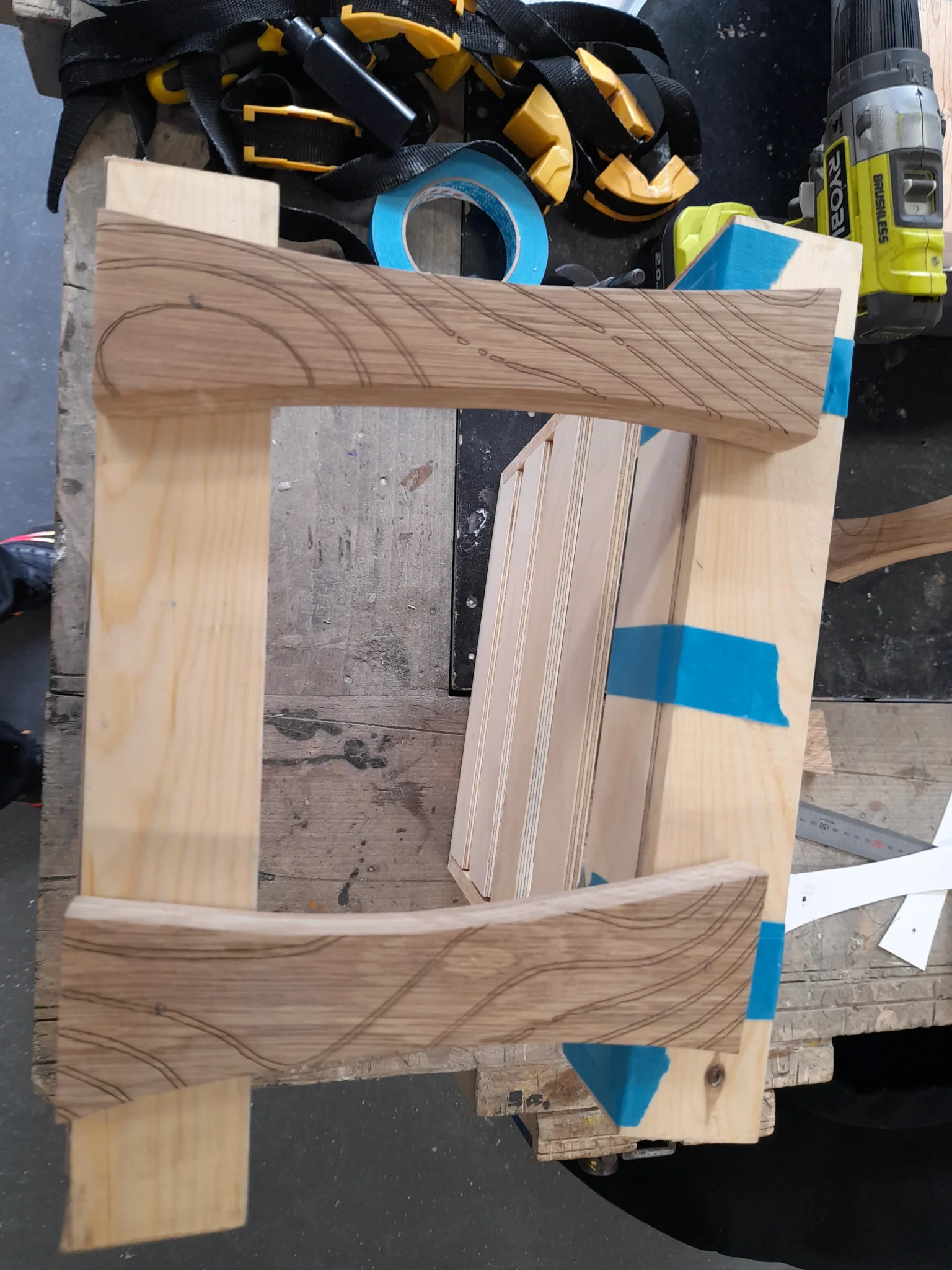 Pineoak Desk Tidy