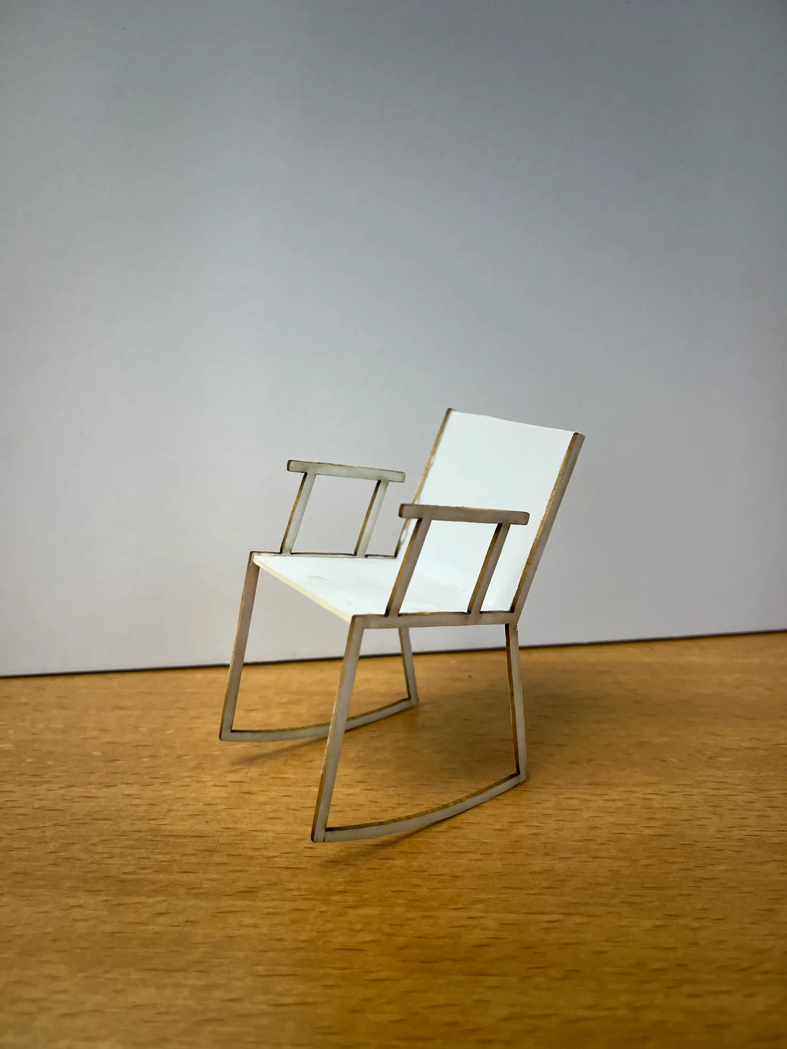 Steel Rocking Chair