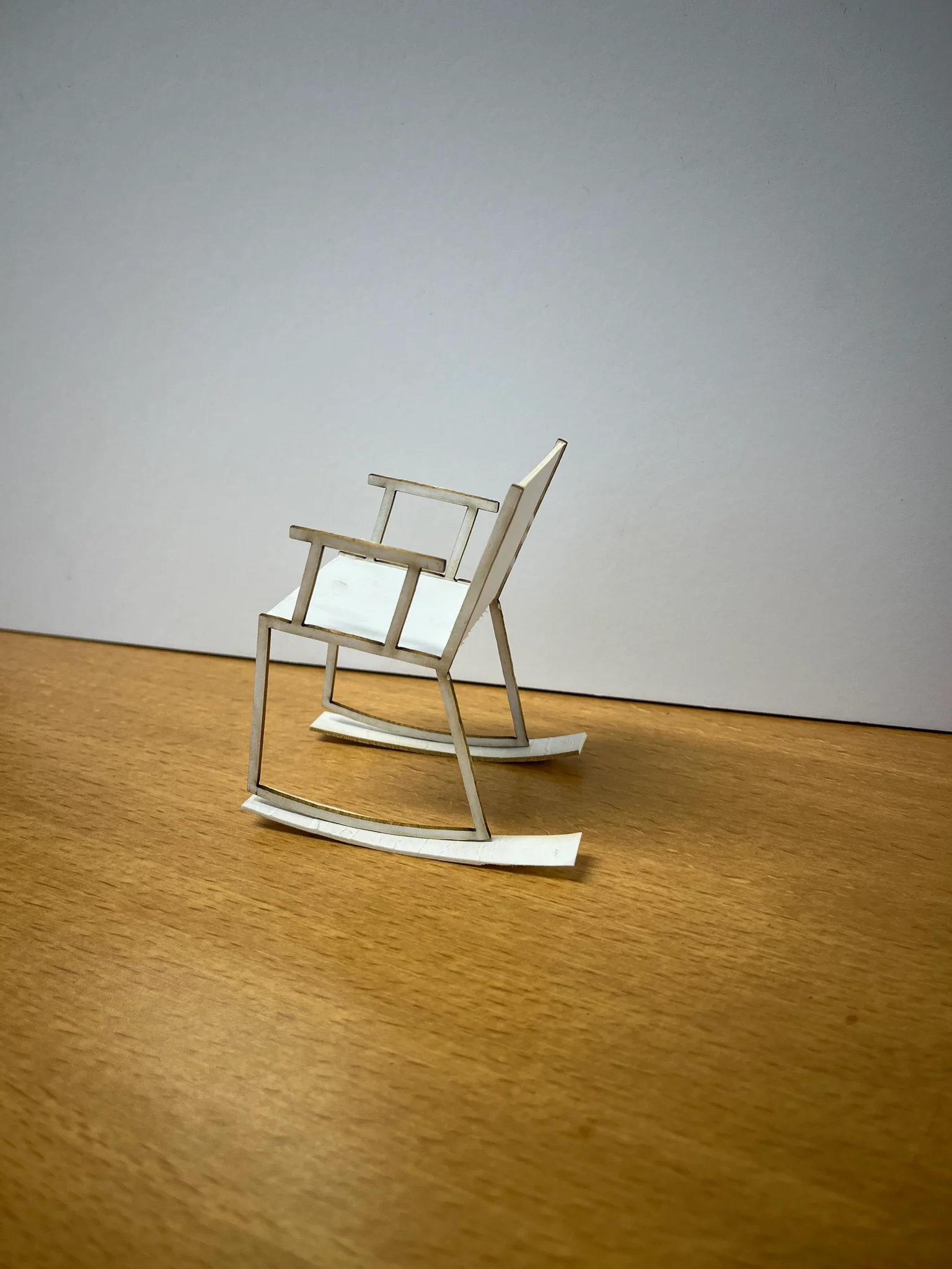 Steel Rocking Chair