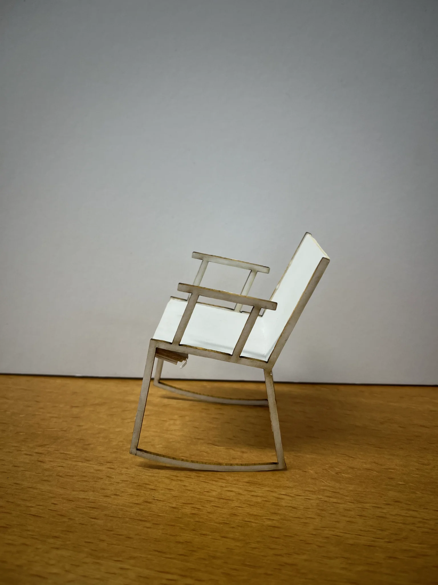 Steel Rocking Chair