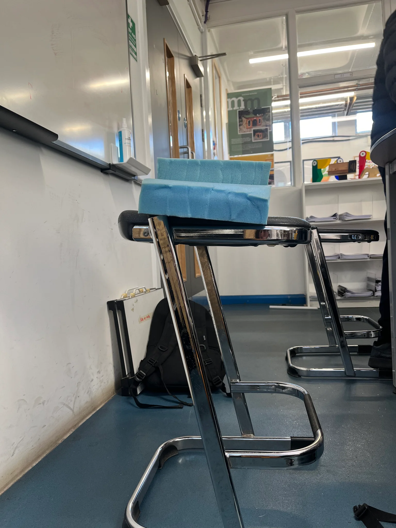 Steel Rocking Chair