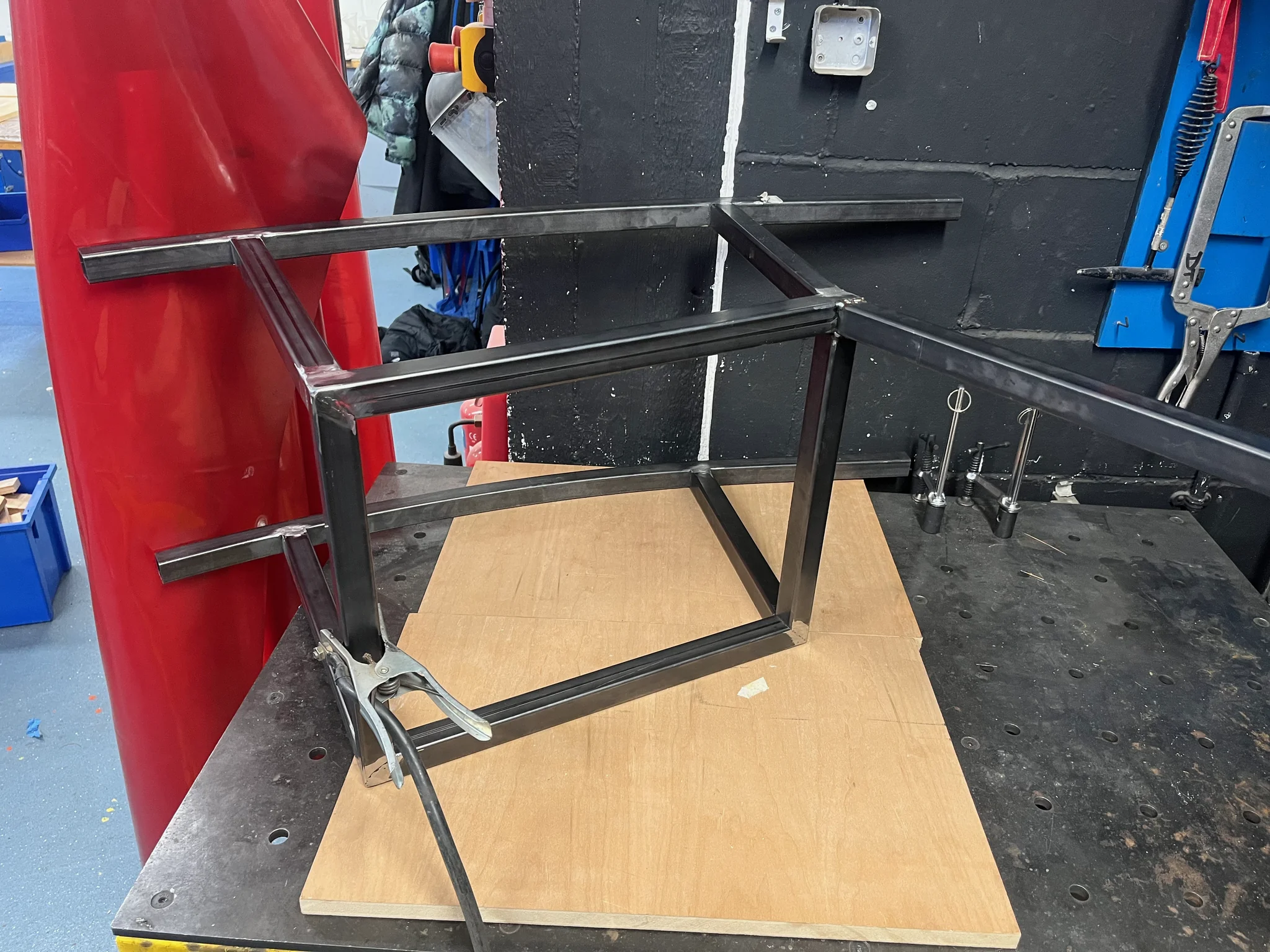 Steel Rocking Chair